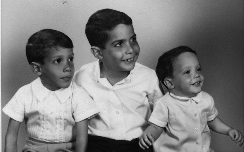 The Weiss brothers Richard 5 Arthur 7 and Anthony16 months