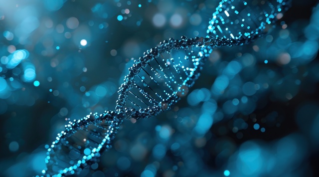 DNA technology abstract concept for a cell, or for a genome